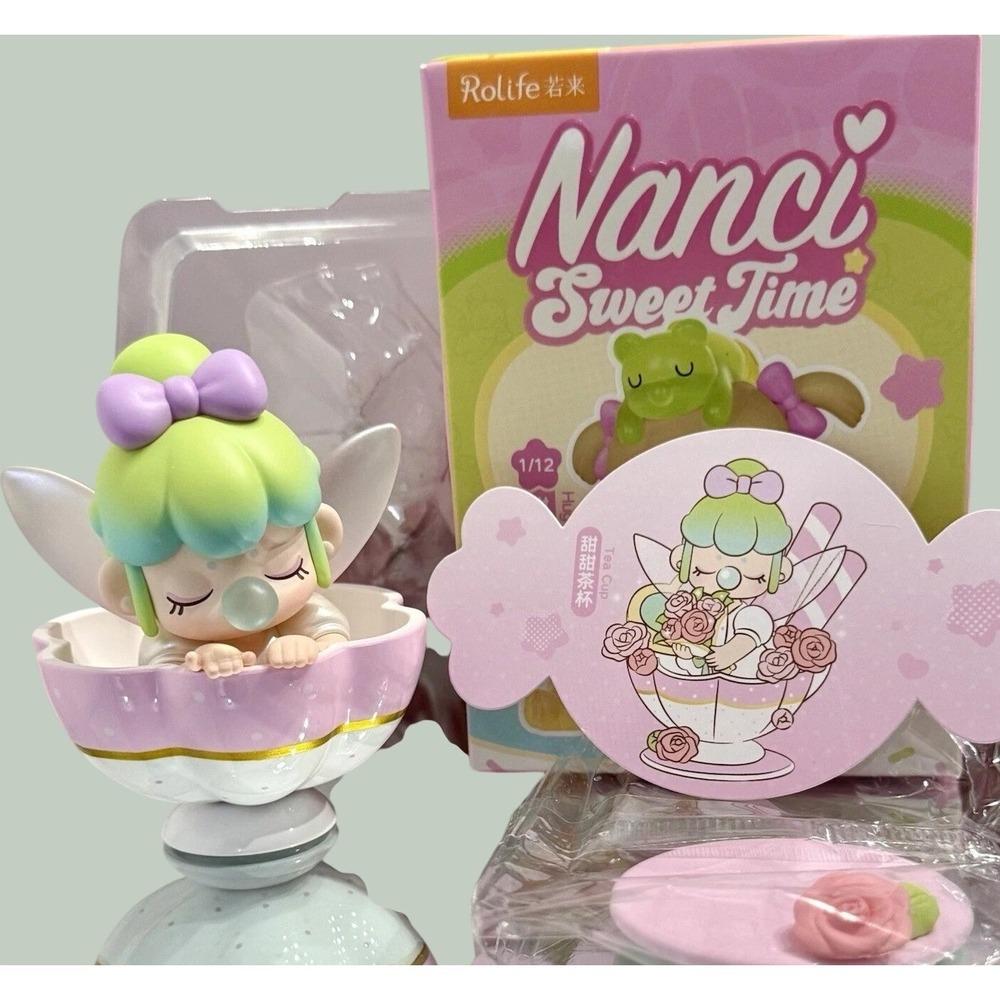 Rolife Nanci Sweet Time Tea Cup Series Confirmed Blind Box USA Authentic NEW